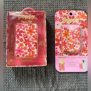 Power bank and card holder